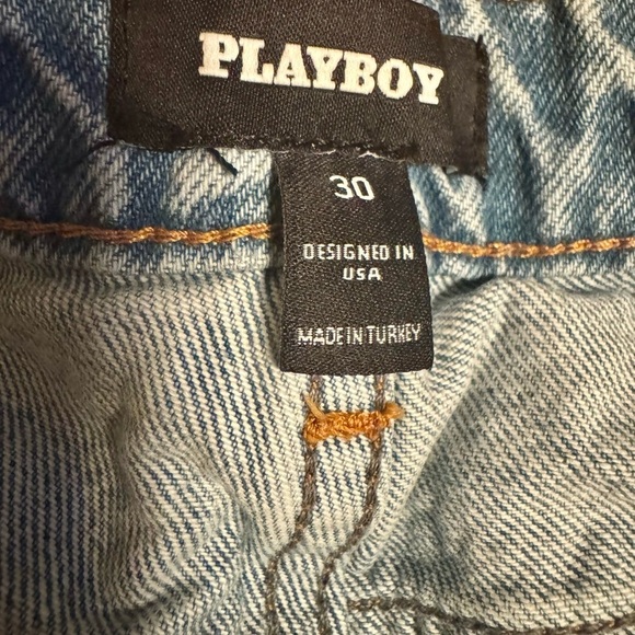 PLAYBOY High Rise Wide Leg Jeans - Picture 6 of 8